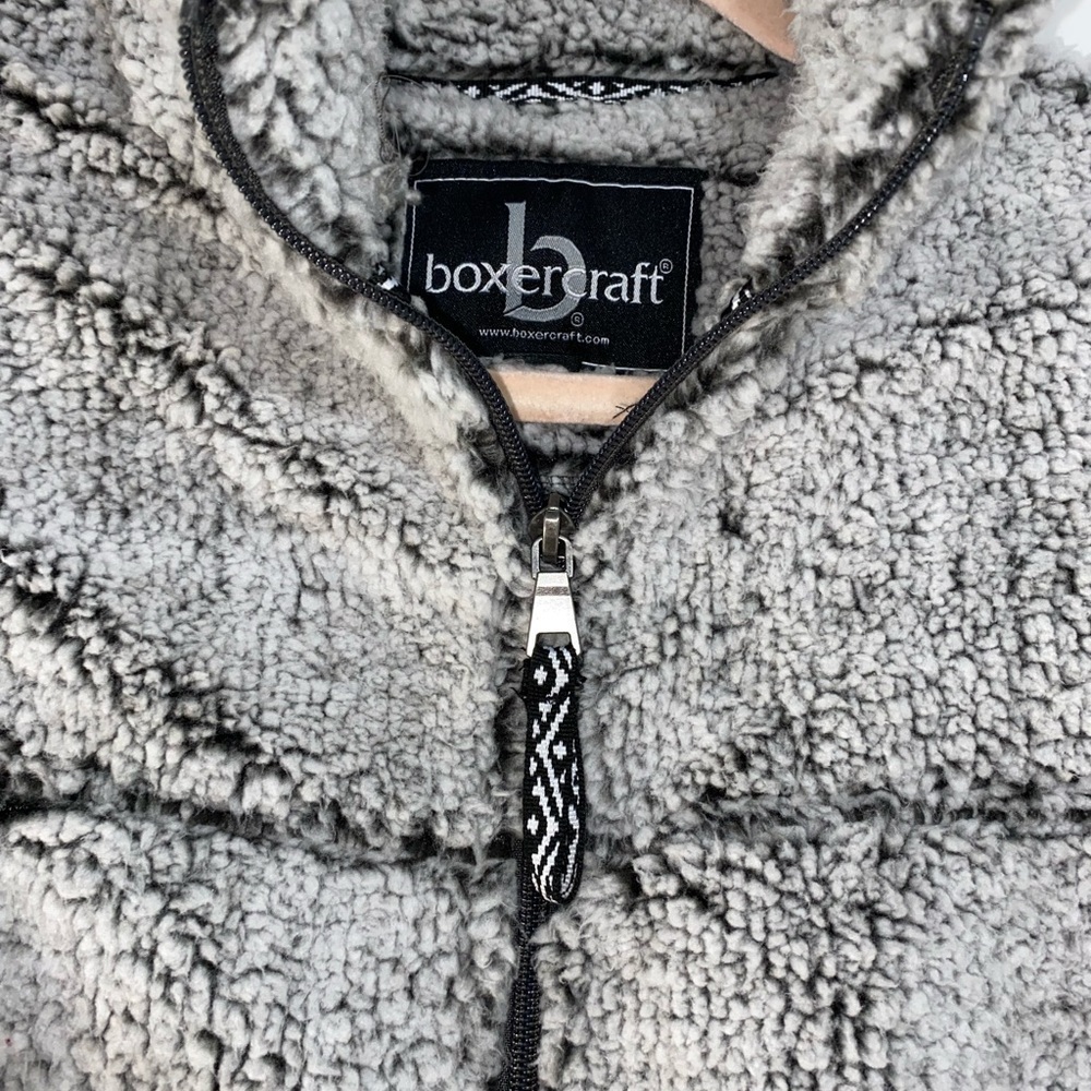 BOXERCRAFT Sherpa Grey Women’s Vest - Picture 5 of 7